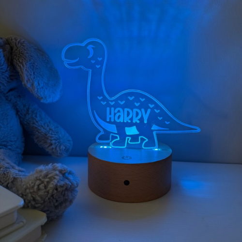 Dinosaur Theme Night Light - Minmi Luxe Sign Studio
