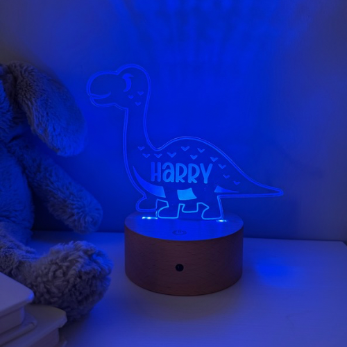 Dinosaur Theme Night Light - Minmi Luxe Sign Studio