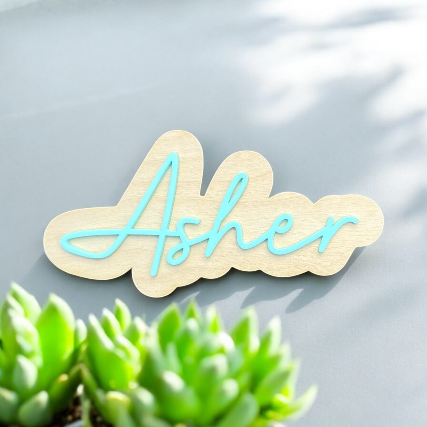 Nursery Name Sign Personalised Nursery Sign, Gift for nursery, newborn gift