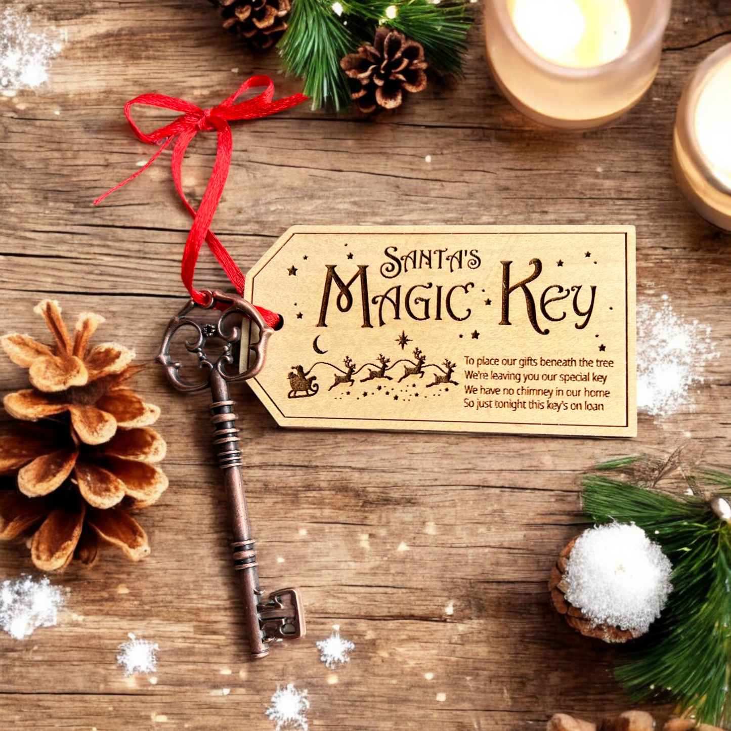 Christmas Eve bundle including Santa’s Magic Key and reindeer food