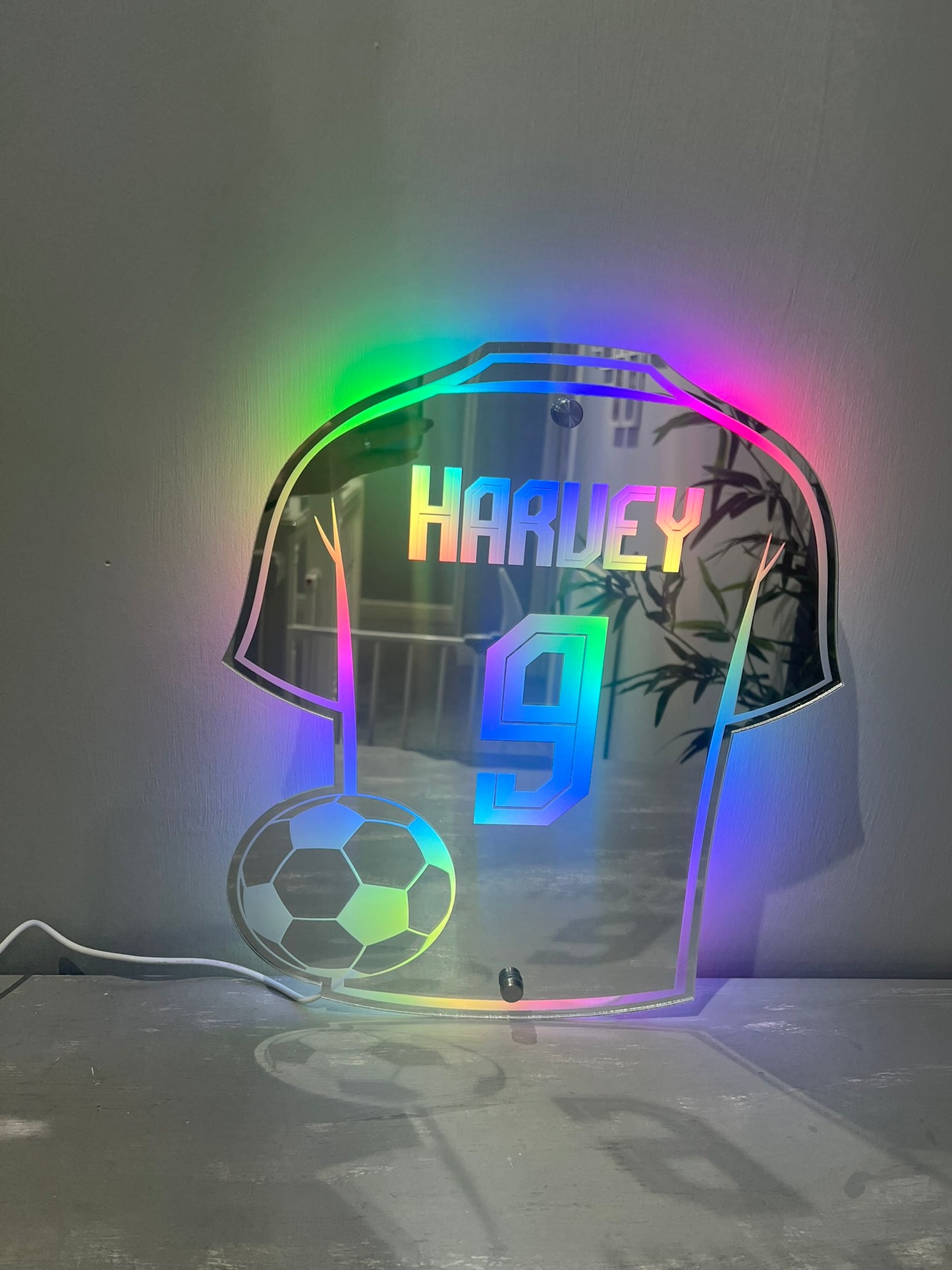 Personalised LED Football Shirt