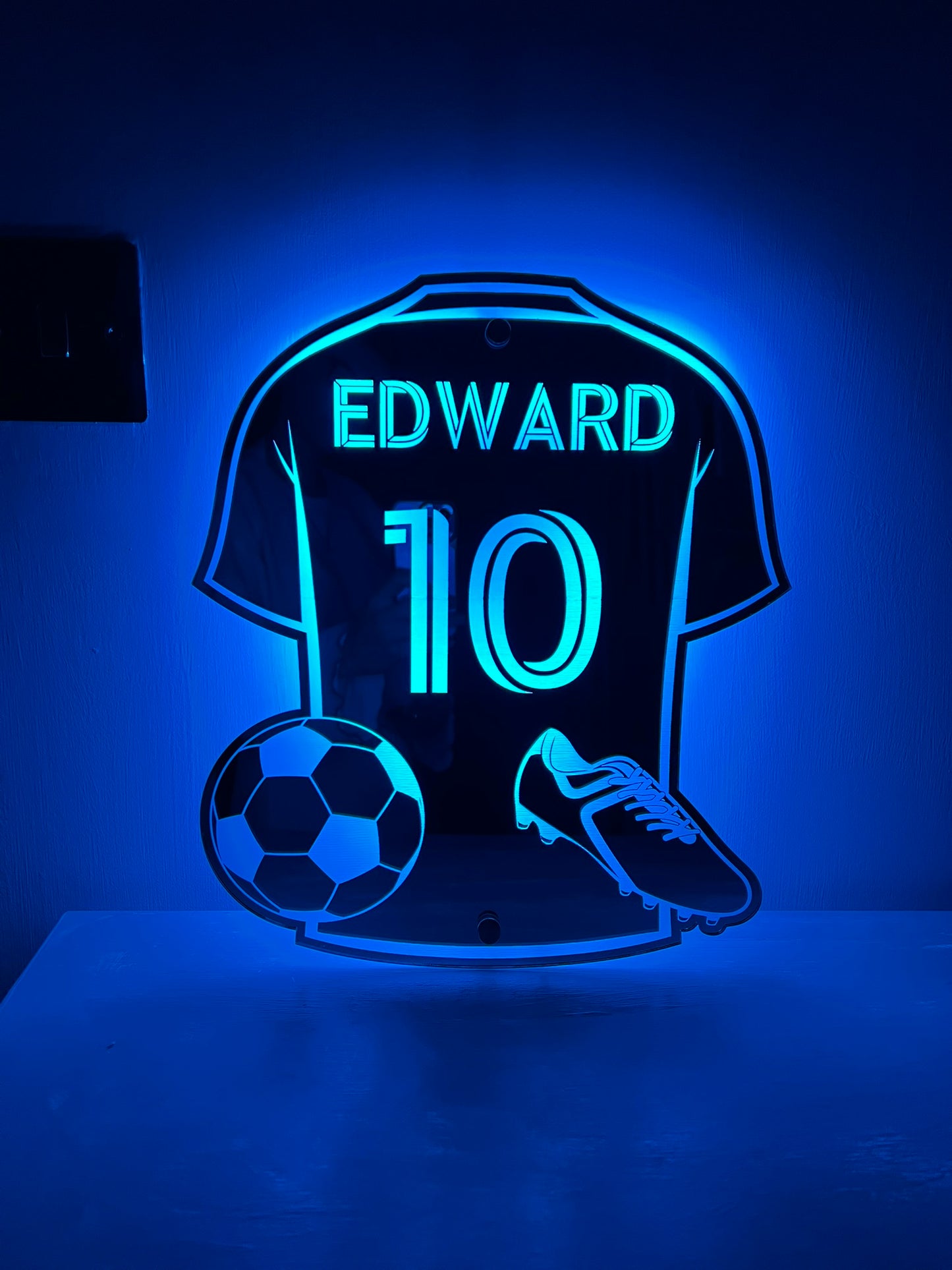 Personalised LED Football Shirt