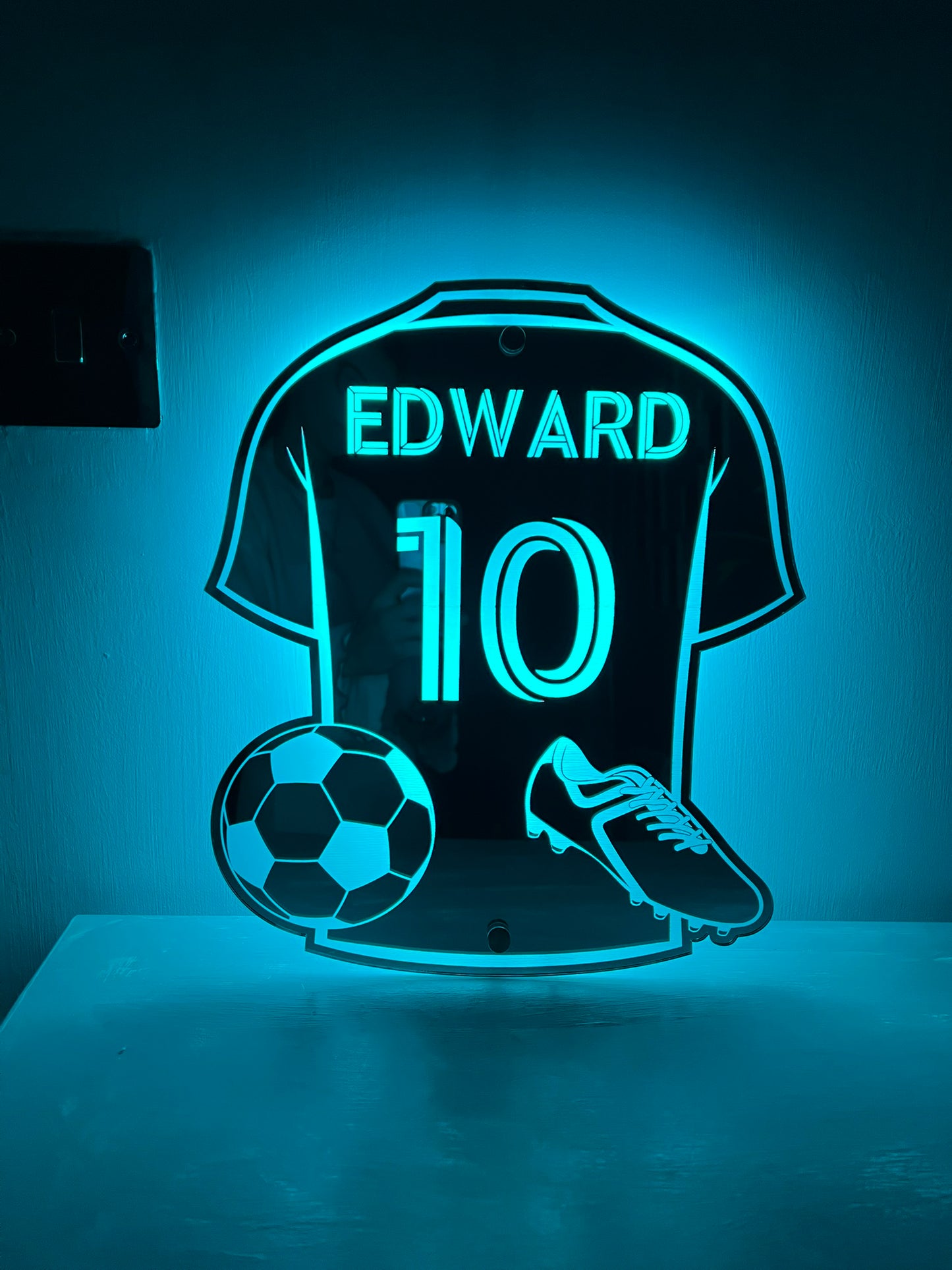 Personalised LED Football Shirt