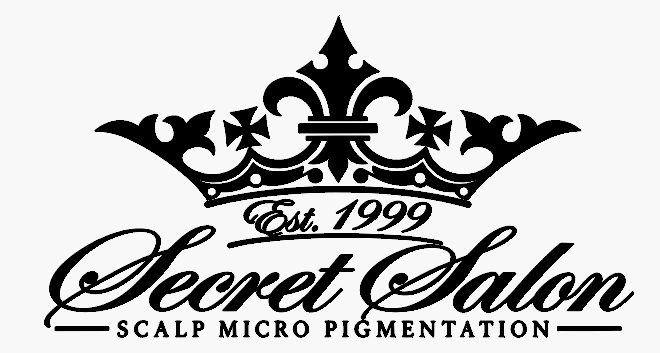 Custom Secret Salon Logo Wall Sign | Metallic Gold Acrylic | 120 × 65 cm