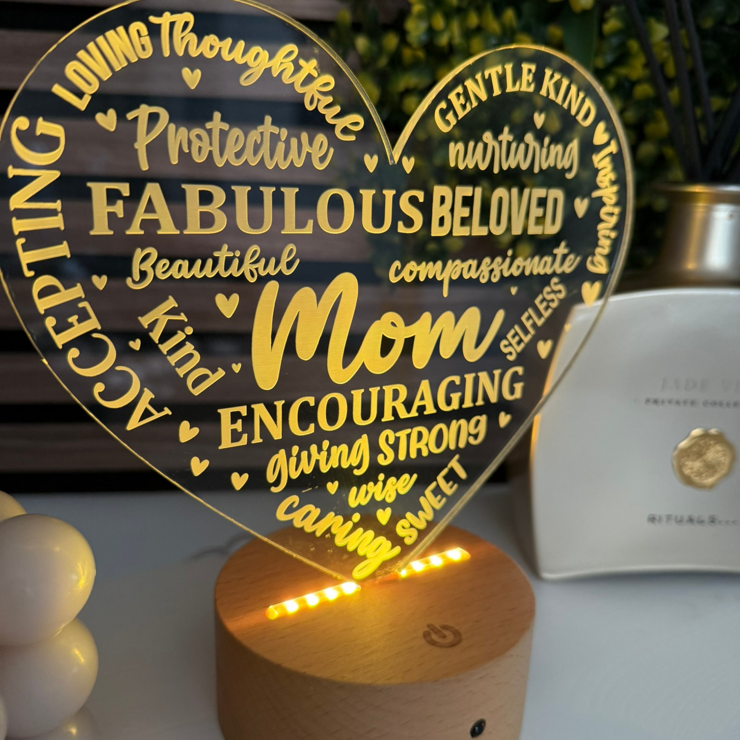 3D Night Light for Mom