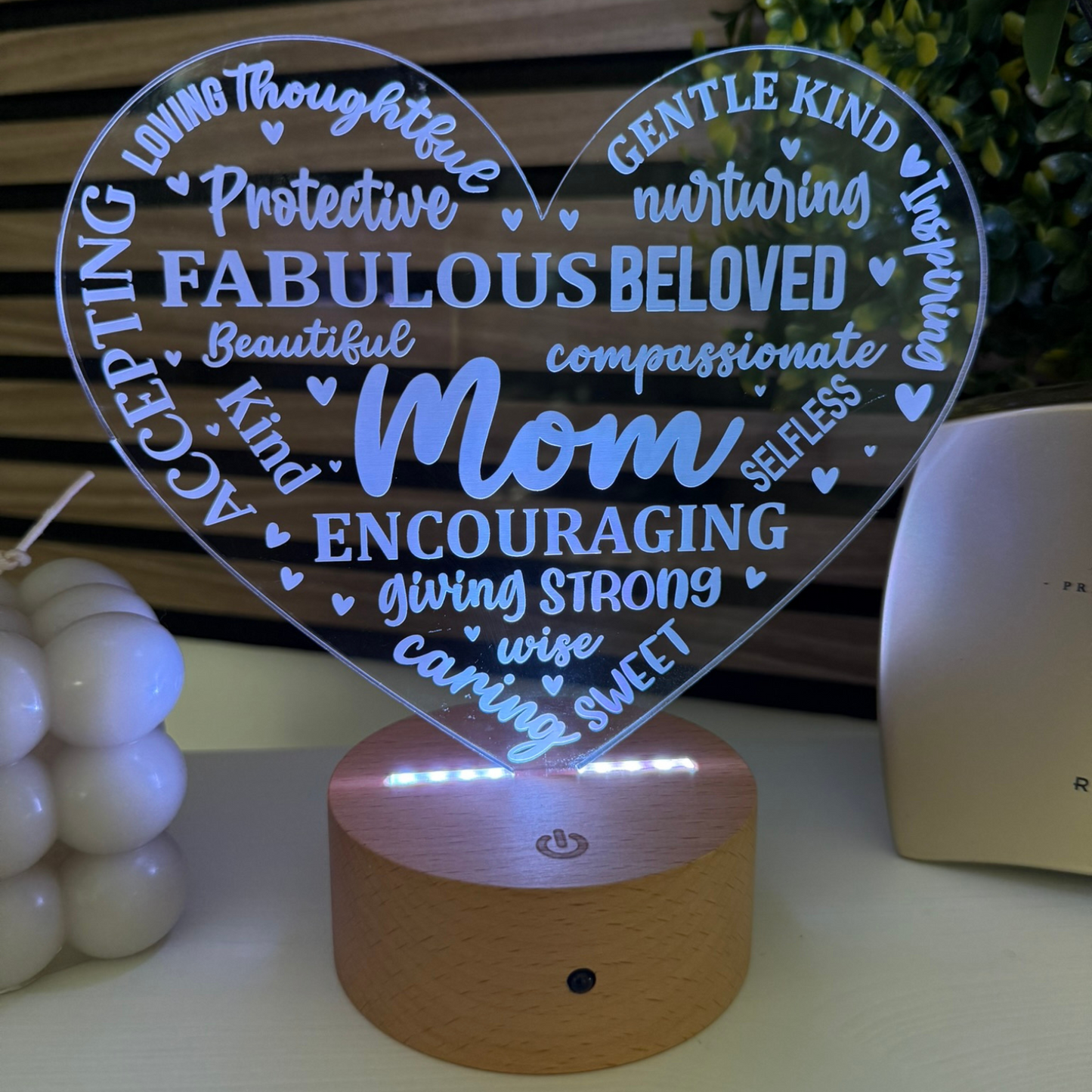 3D Night Light for Mom
