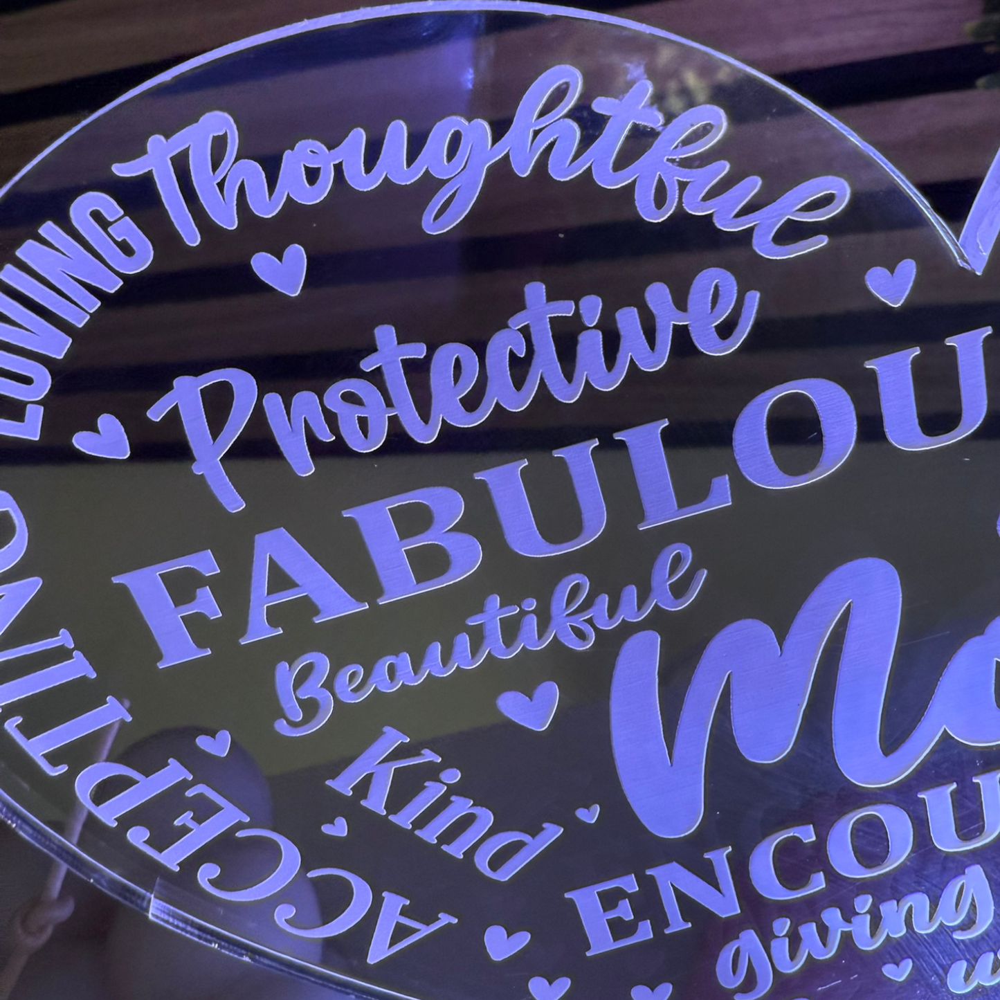 3D Night Light for Mom