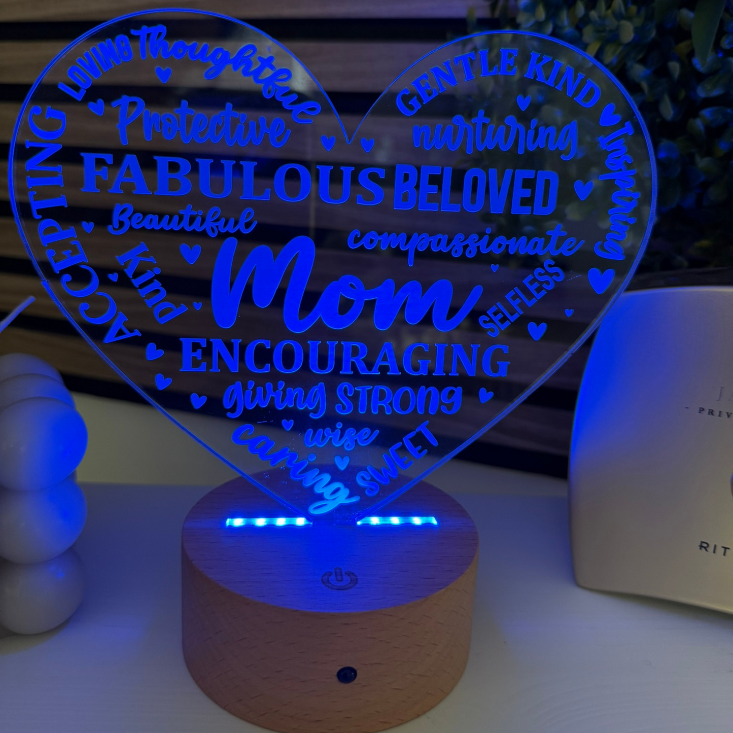 3D Night Light for Mom