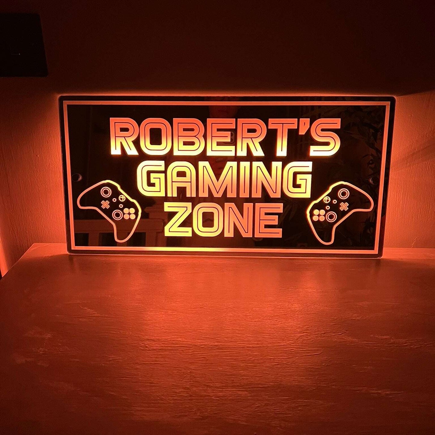Personalised gaming sign for Xbox lovers