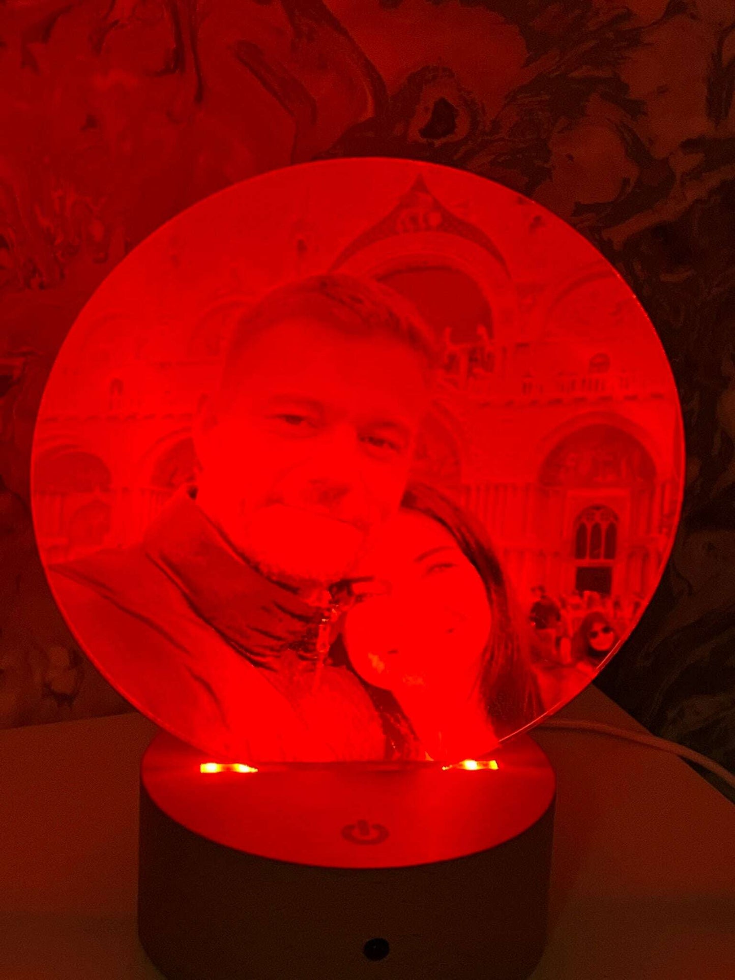 Unique photo light gift for birthdays or anniversaries