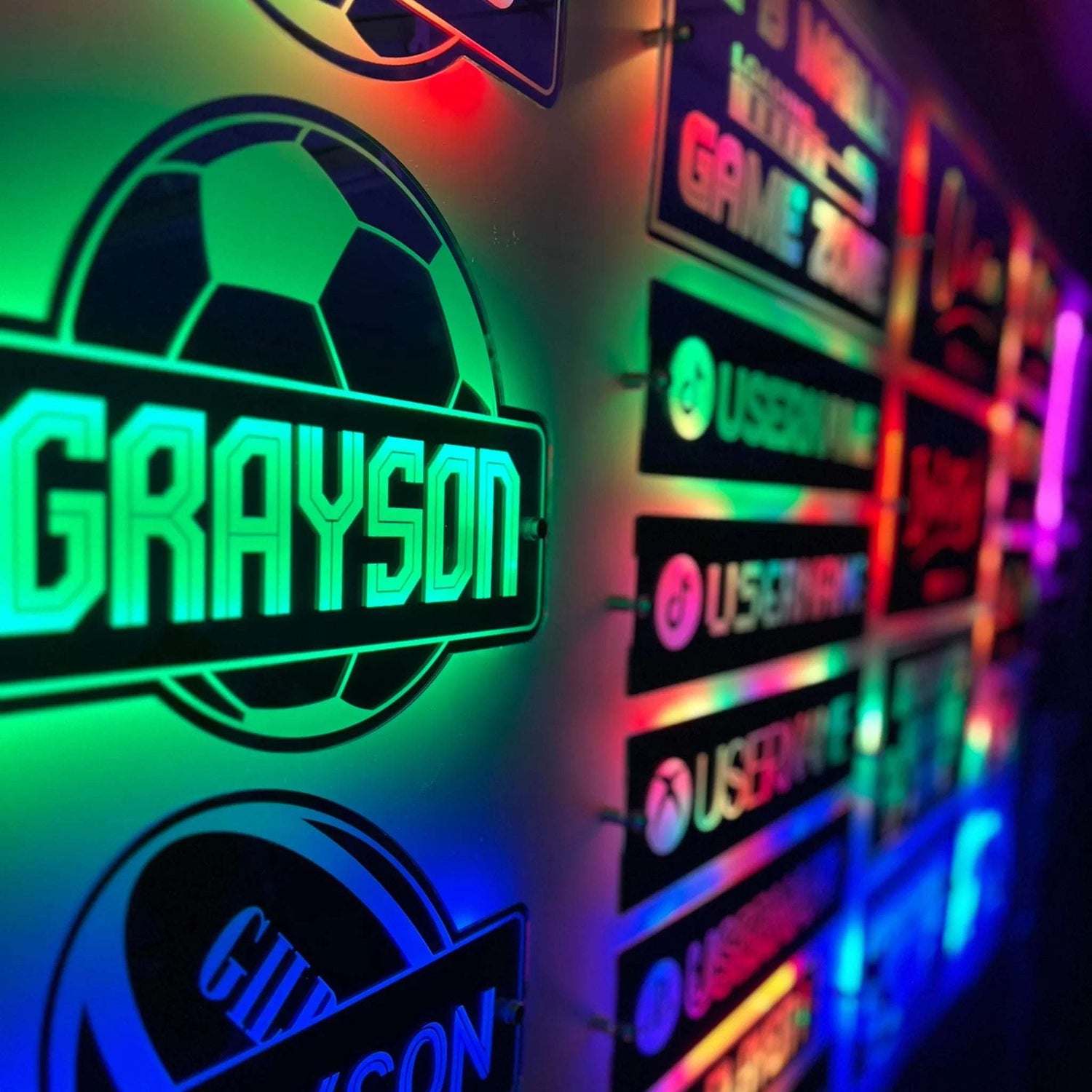 MIRROR LED SIGNS Luxe Sign Studio