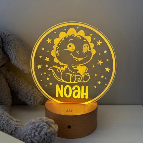 Dinosaur Theme Night Light - Trixie