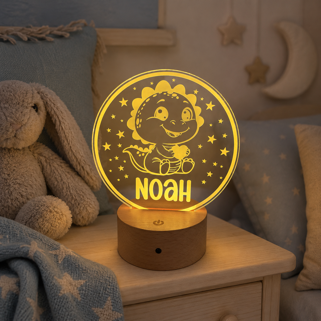 Dinosaur Theme Night Light - Trixie