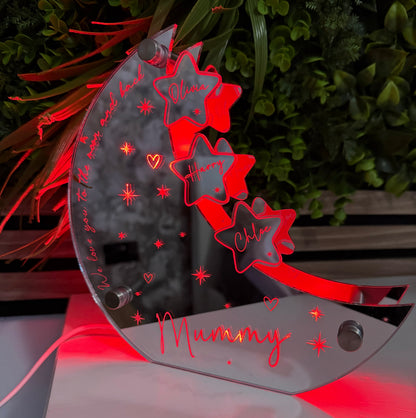 Personalised Mother's Day gift night light