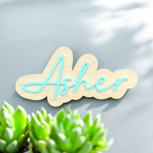 Nursery Name Sign Personalised Nursery Sign, Gift for nursery, newborn gift