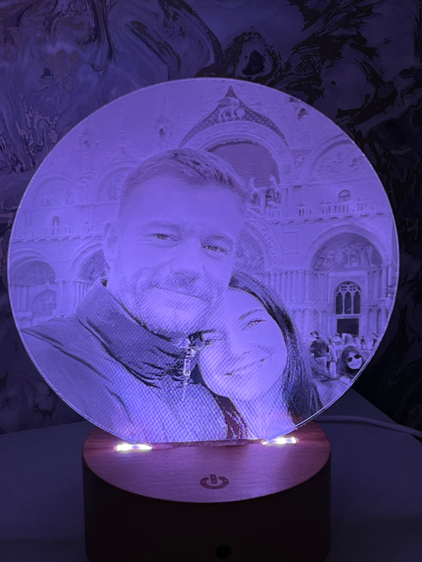 3D Personalised Photo Night Light