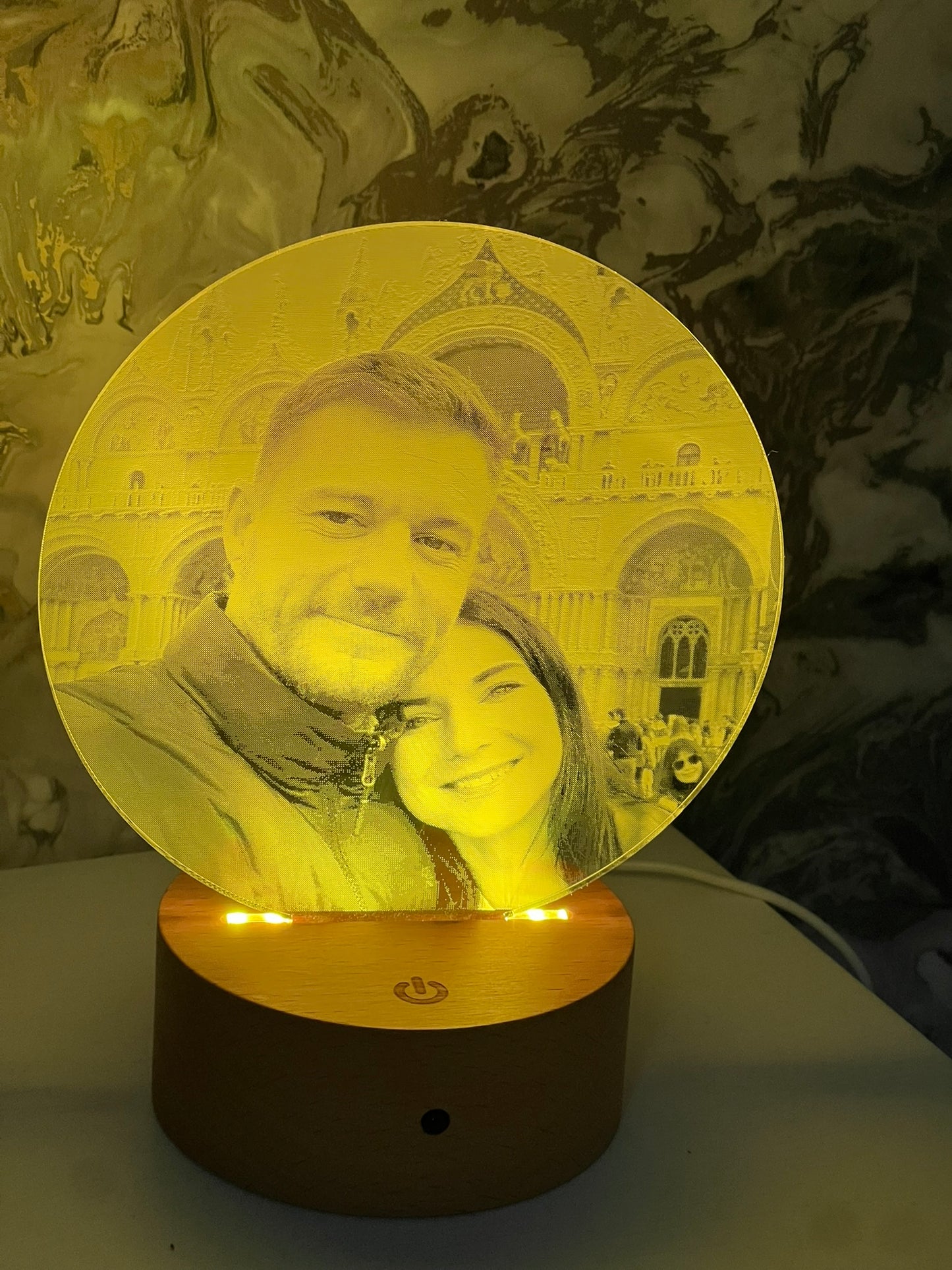 3D Personalised Photo Night Light