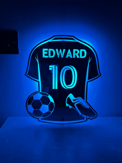 Personalised LED Football Shirt