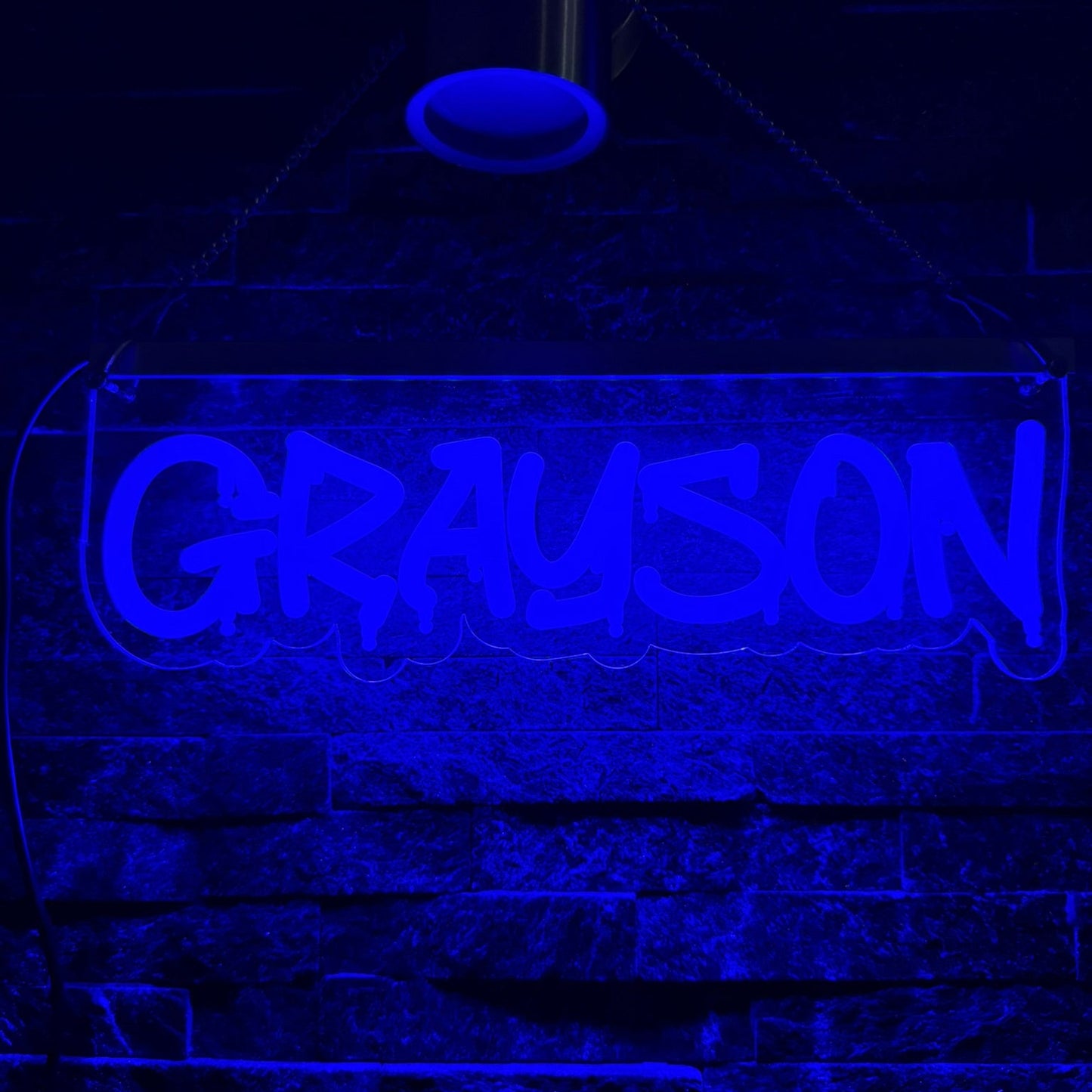 ned, led graffiti name sign