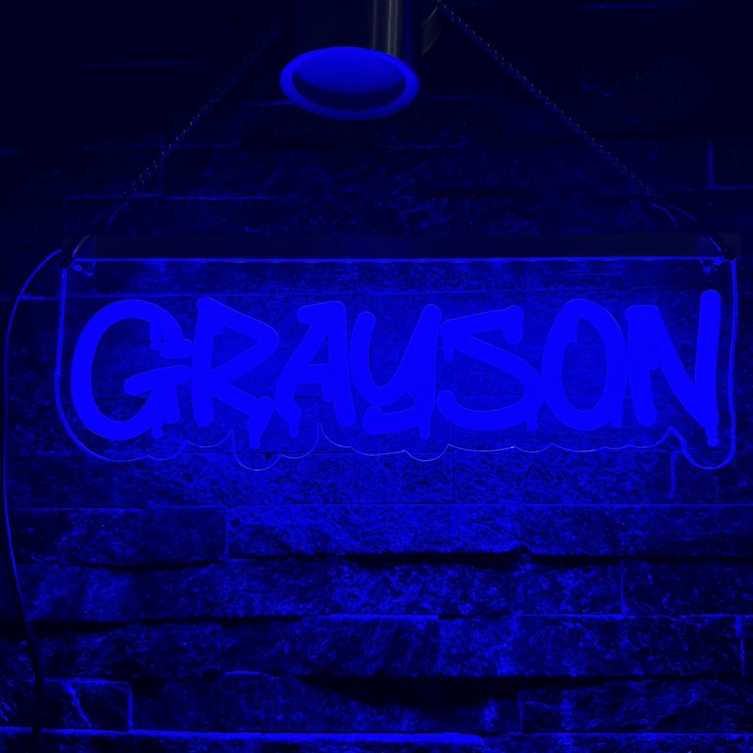 ned, led graffiti name sign