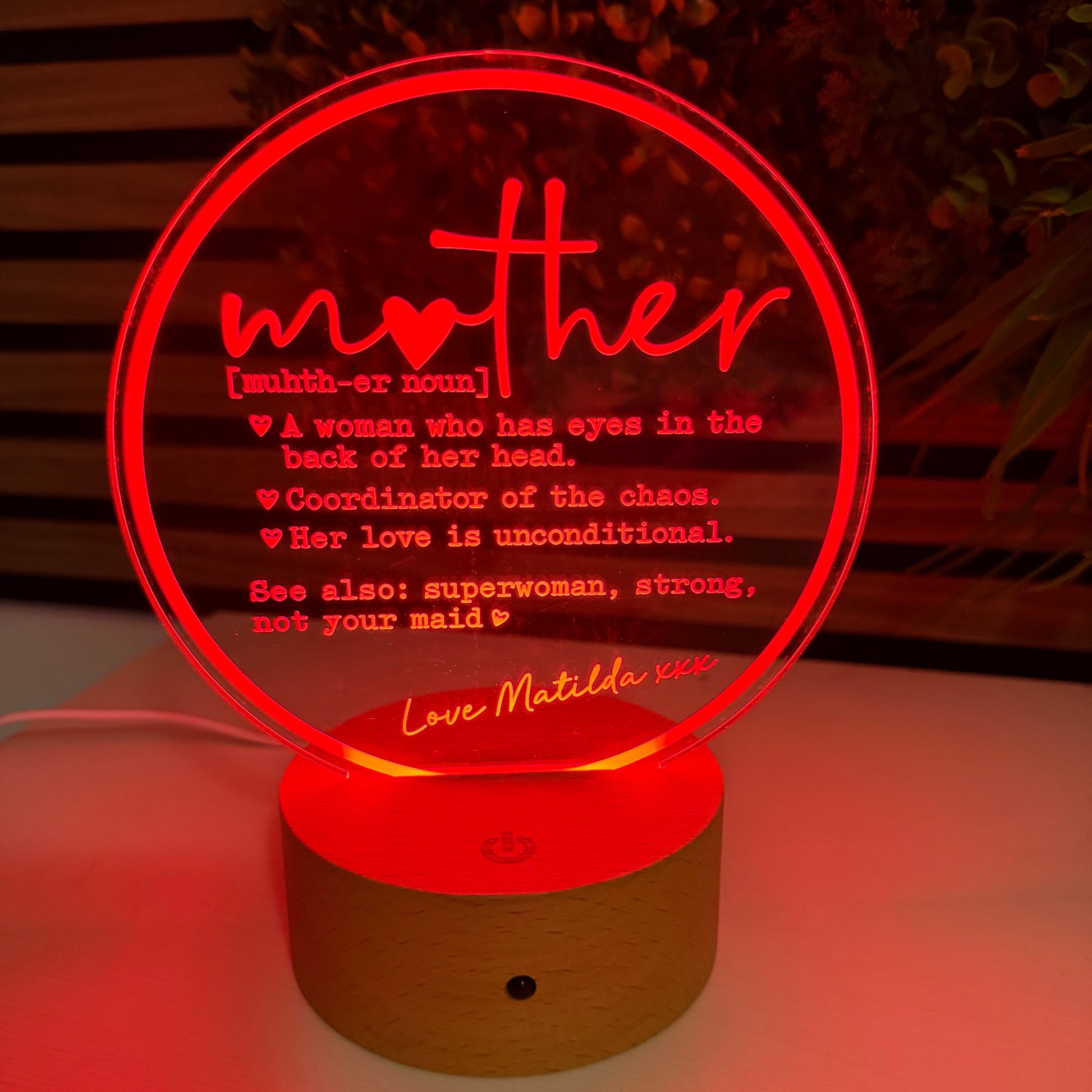 Mother's Day gift, gift for mum, gift from kids