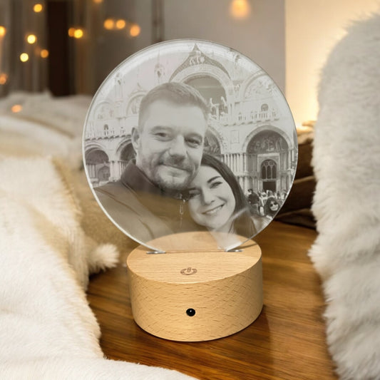 3D Personalised Photo Night Light