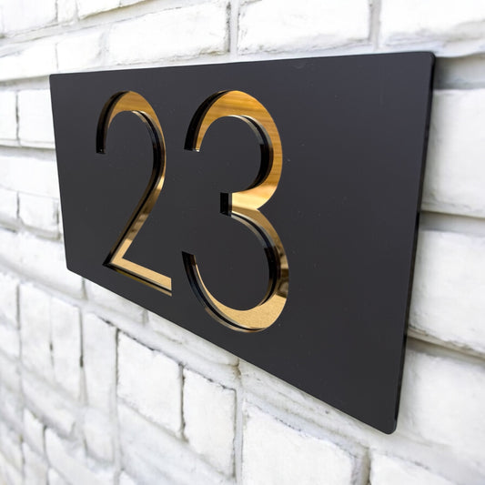 House Number Sign - Kensington