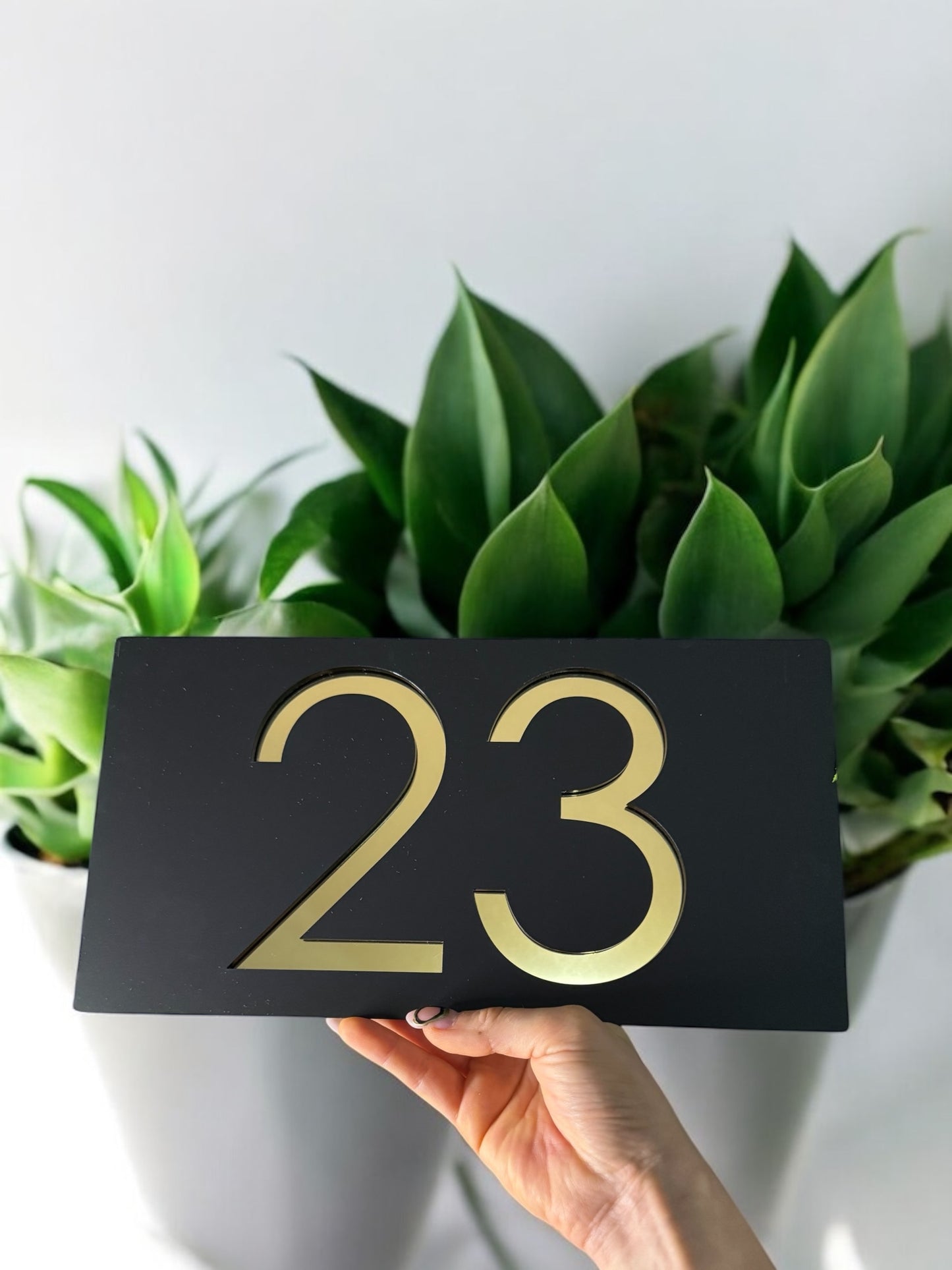House Number Sign - Kensington