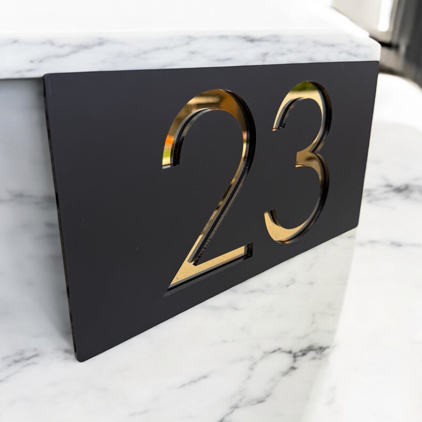 House Number Sign - Kensington