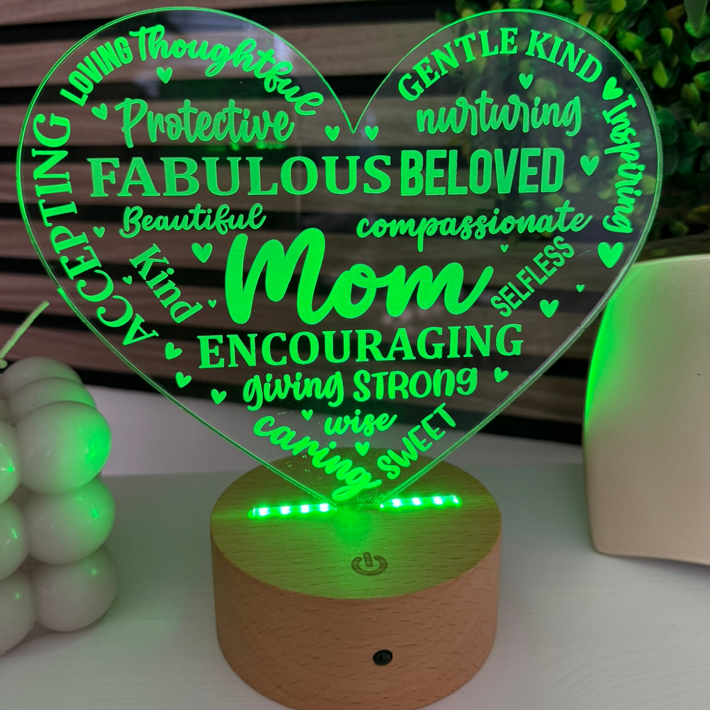 3D Night Light for Mom
