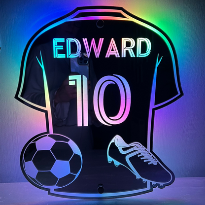 Personalised LED Football Shirt