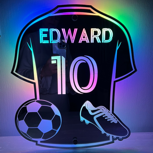 Personalised LED Football Shirt