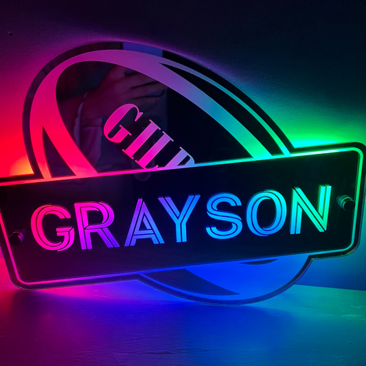 Personalised LED Rugby Ball
