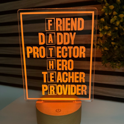 Unique Father’s Day night light for dad