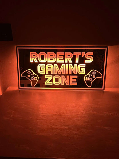 Personalised gaming sign for Xbox lovers